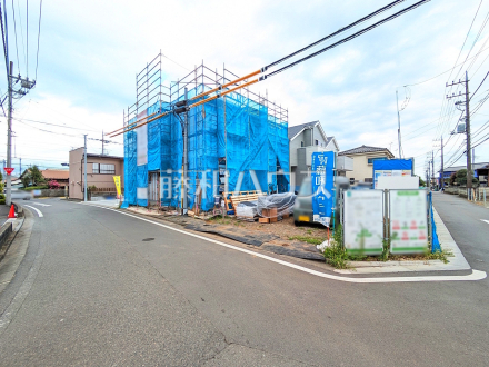 接道状況および現場風景　【八王子市大楽寺町】／撮影日2026/08/21