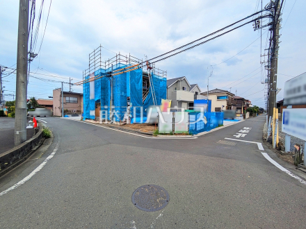 接道状況および現場風景　【八王子市大楽寺町】／撮影日2026/07/31