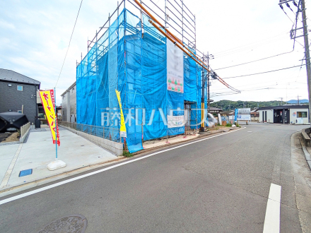 接道状況および現場風景　【八王子市大楽寺町】／撮影日2026/08/21