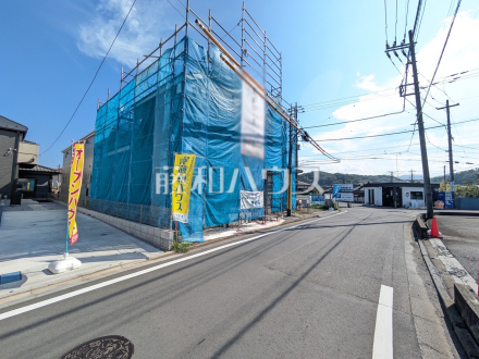 接道状況および現場風景　【八王子市大楽寺町】／撮影日2026/08/24