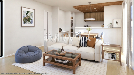 1号棟　完成予想図（内観）　【東久留米市前沢５丁目】