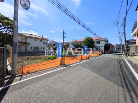 接道状況および現場風景　【三鷹市牟礼６丁目】／撮影日2026/05/09