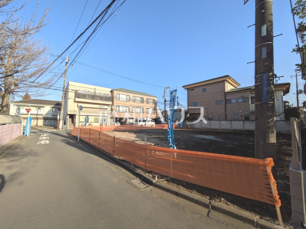 接道状況および現場風景　【三鷹市牟礼６丁目】／撮影日2026/01/16