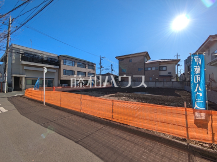 接道状況および現場風景　【三鷹市牟礼６丁目】／撮影日2026/01/09