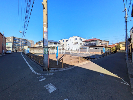 接道状況および現場風景　【三鷹市牟礼６丁目】／撮影日2026/01/17