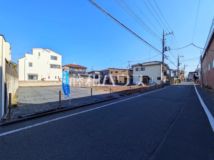 接道状況および現場風景　【三鷹市牟礼６丁目】／撮影日2026/01/17