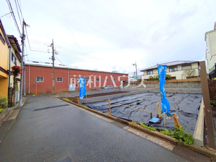 接道状況および現場風景　【三鷹市牟礼６丁目】／撮影日2026/04/10