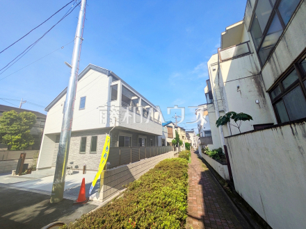 接道状況および現場風景　【杉並区天沼２丁目】／撮影日2026/05/02