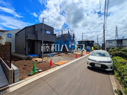接道状況および現場風景　【小平市小川東町５丁目】／撮影日2026/08/14