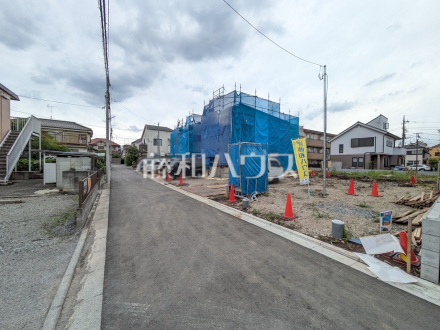 接道状況および現場風景　【小平市小川東町５丁目】／撮影日2026/06/22
