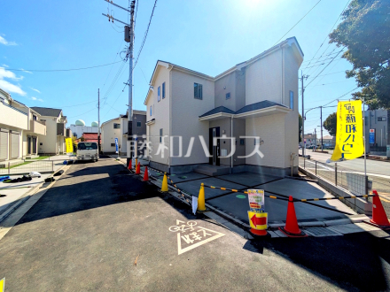 接道状況および現場風景　【府中市日新町３丁目】／撮影日2026/03/07