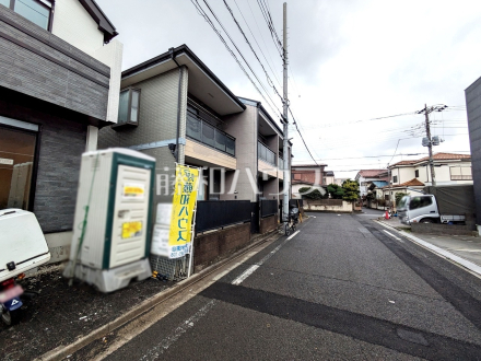 接道状況および現場風景　【練馬区南大泉１丁目】／撮影日2026/03/26