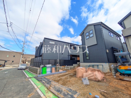 接道状況および現場風景　【福岡市城南区片江３丁目】／撮影日2026/02/28