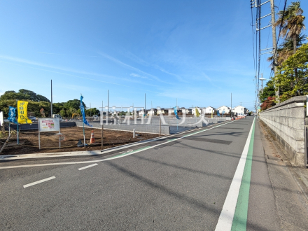 接道状況および現場風景　【国分寺市戸倉４丁目】／撮影日2026/04/28