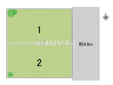 全体区画図　【福岡市城南区樋井川２丁目】