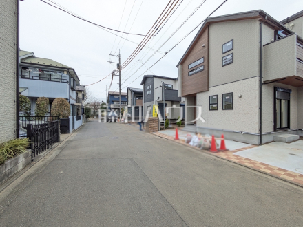 接道状況および現場風景　【国分寺市高木町２丁目】／撮影日2026/03/02