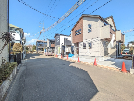接道状況および現場風景　【国分寺市高木町２丁目】／撮影日2026/02/23