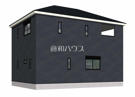 2号棟　完成予想図（外観）　【春日井市味美町３丁目】