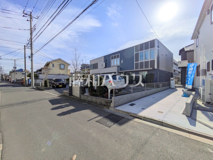 接道状況および現場風景　【三鷹市上連雀８丁目】／撮影日2026/01/15