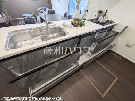 3号棟　キッチン収納　【三鷹市上連雀８丁目】／撮影日2025/12/11