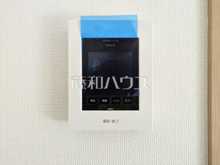 2号棟　TVモニター付インターホン　【府中市日新町５丁目】　防犯に役立つTVモニター付インターフォン／撮影日2026/04/03