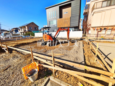 ≪2号棟　外観≫ここに住む方を想像して、着々と建築しております！　【府中市日新町５丁目】／撮影日2025/11/30