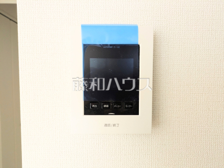 TVモニター付きインターホン　【調布市深大寺東町６丁目】　訪問者がわかるTVモニター付インターホンは、お子様のお留守番にも活躍するかも？！／撮影日2026/01/23