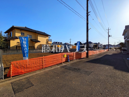 接道状況および現場風景　【武蔵野市関前２丁目】／撮影日2026/01/17