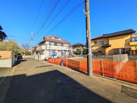 接道状況および現場風景　【武蔵野市関前２丁目】／撮影日2026/01/17