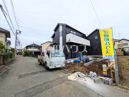 接道状況および現場風景　【日野市落川】／撮影日2026/04/30