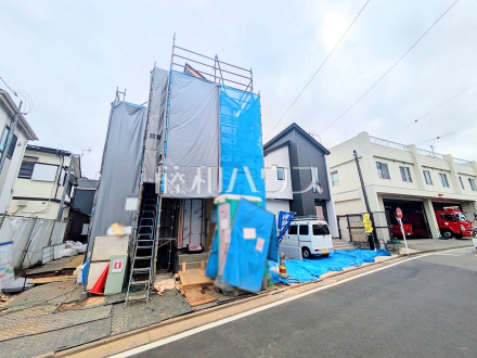 接道状況および現場風景　【府中市是政２丁目】／撮影日2026/04/10