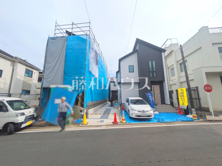 接道状況および現場風景　【府中市是政２丁目】／撮影日2026/05/08