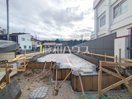 ≪1号棟　外観≫建物のプレゼンをさせていただきますので、実際の完成イメージを思い描いていただくことができます。お気軽にお問合せ下さい。　【府中市是政２丁目】／撮影日2025/12/13