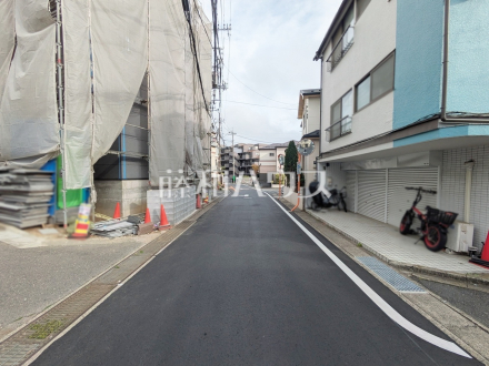 接道状況および現場風景　【和光市南１丁目】／撮影日2026/04/10