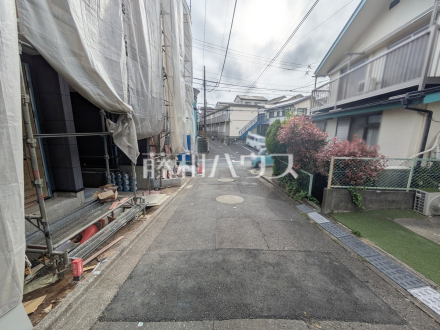 接道状況および現場風景　【和光市南１丁目】／撮影日2026/04/10