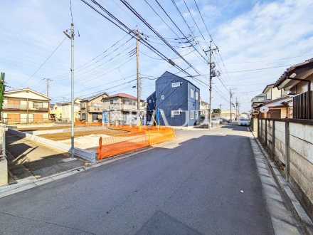 接道状況および現場風景　【小平市小川東町１丁目】／撮影日2026/02/05