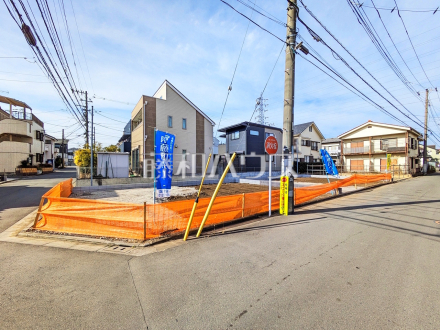 接道状況および現場風景　【小平市小川東町１丁目】／撮影日2026/02/05