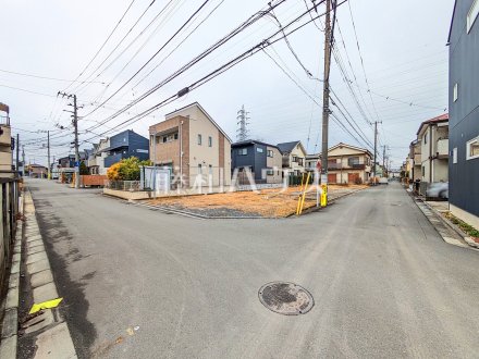 接道状況および現場風景　【小平市小川東町１丁目】／撮影日2025/12/25