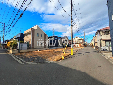 接道状況および現場風景　【小平市小川東町１丁目】／撮影日2025/12/22