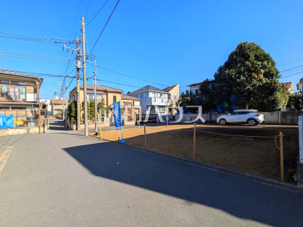 接道状況および現場風景　【小金井市梶野町４丁目】／撮影日2026/01/17