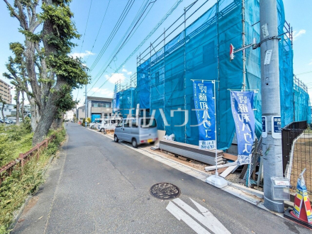 接道状況および現場風景　【東村山市恩多町１丁目】／撮影日2026/05/11