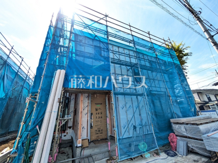 4号棟　外観　【東村山市恩多町１丁目】お探しの物件に出会うためには、早めのご確認をオススメします。未完成の今のうちにぜひお問合せをお待ちしております。　／撮影日2026/04/12