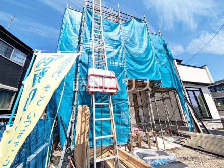 5号棟　外観　【東村山市恩多町１丁目】ここに住む方を想像して、着々と建築しております！／撮影日2026/04/12