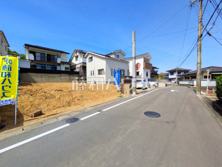 接道状況および現場風景　【福岡市南区大平寺１丁目】／撮影日2026/04/21