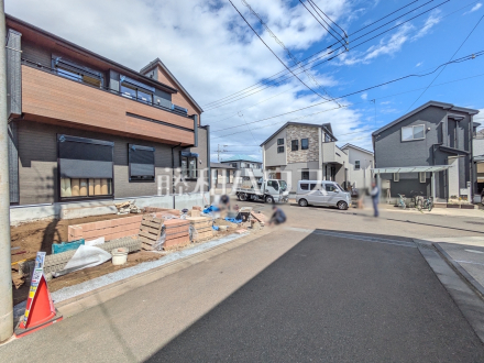 接道状況および現場風景　【東村山市廻田町４丁目】／撮影日2026/03/19