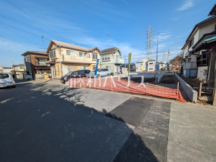 接道状況および現場風景　【小平市小川町１丁目】／撮影日2026/02/06