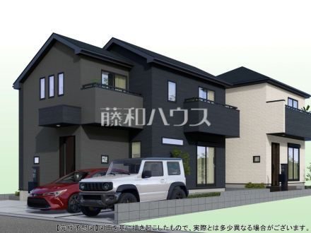 完成予想図（外観）　【小平市小川町１丁目】