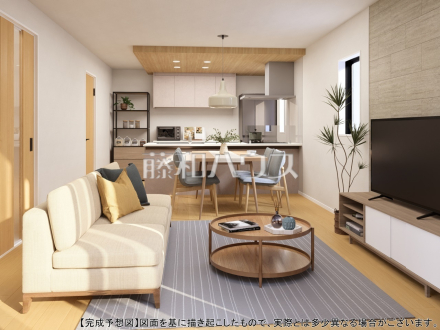 2号棟　完成予想図（内観）　【小平市小川町１丁目】