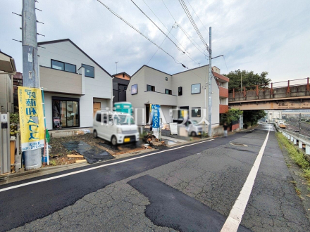 接道状況および現場風景 【日野市大坂上3丁目】/撮影日2026/08/22