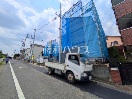 接道状況および現場風景　【日野市大坂上３丁目】／撮影日2026/07/16
